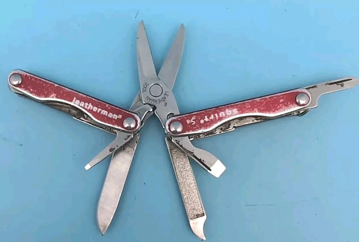 Leatherman Red Multi-tool Collectible Modern Factory Manufactured 