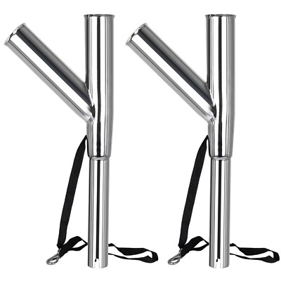fishing boat rod holders tall Marinebaby Holder,316 Stainless Steel Fishing Rod Holder for Boat,4 Link Tube Fishing Rod Holder : Sports & Outdoors Triple offset rod holder turns one flush Stow-Away Trolling System for Boats