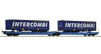 Roco 6600035 Spur H0 Doppeltaschen-Gelenkwagen T3000E