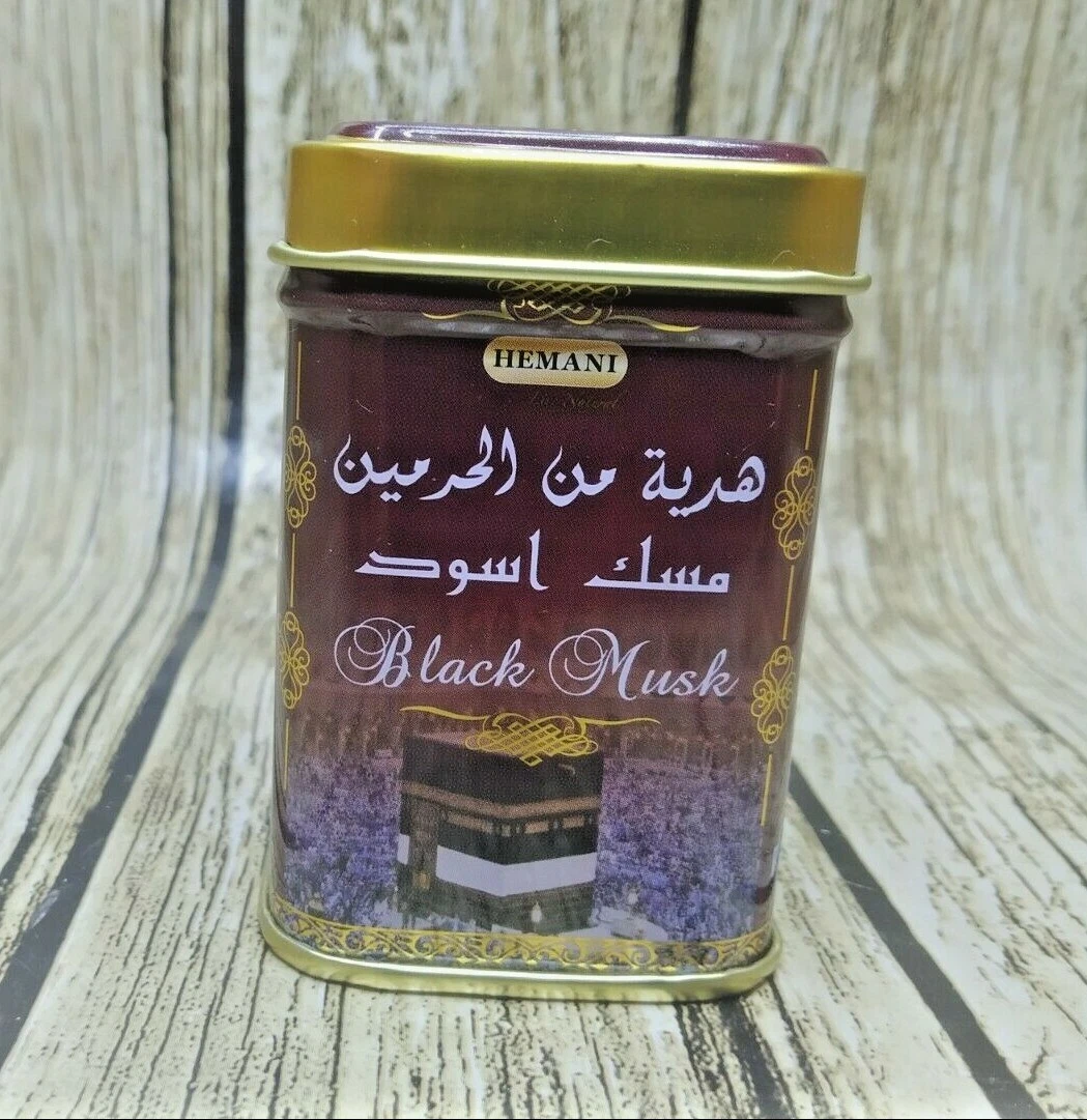 Hemani Black Musk Jamid Original Perfume Solid Fragrance Arabic