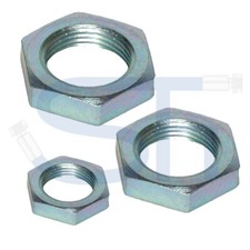 Kontermutter Gegenmutter Hydraulik Stahl Rohrmutter Sechskant zllig metrisch