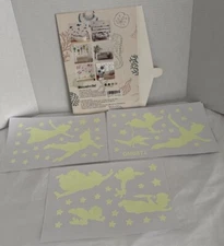 Peter Pan Sticker Glow In Dark MURAL Wall Decal tinkerbell disney