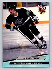 1992-93 Ultra  #87 Luc Robitaille Los Angeles Kings
