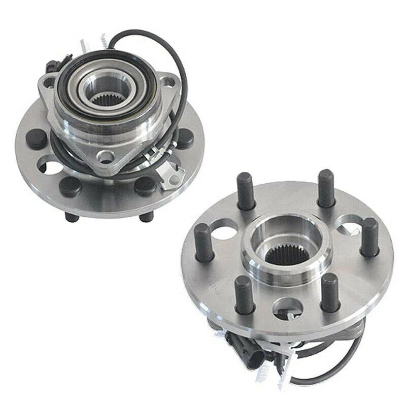 Par de cojinetes de cubo de rueda delantera MOOG para Chevy GMC K1500 Suburban Yukon 4x4 T4 Foto 4 de 4