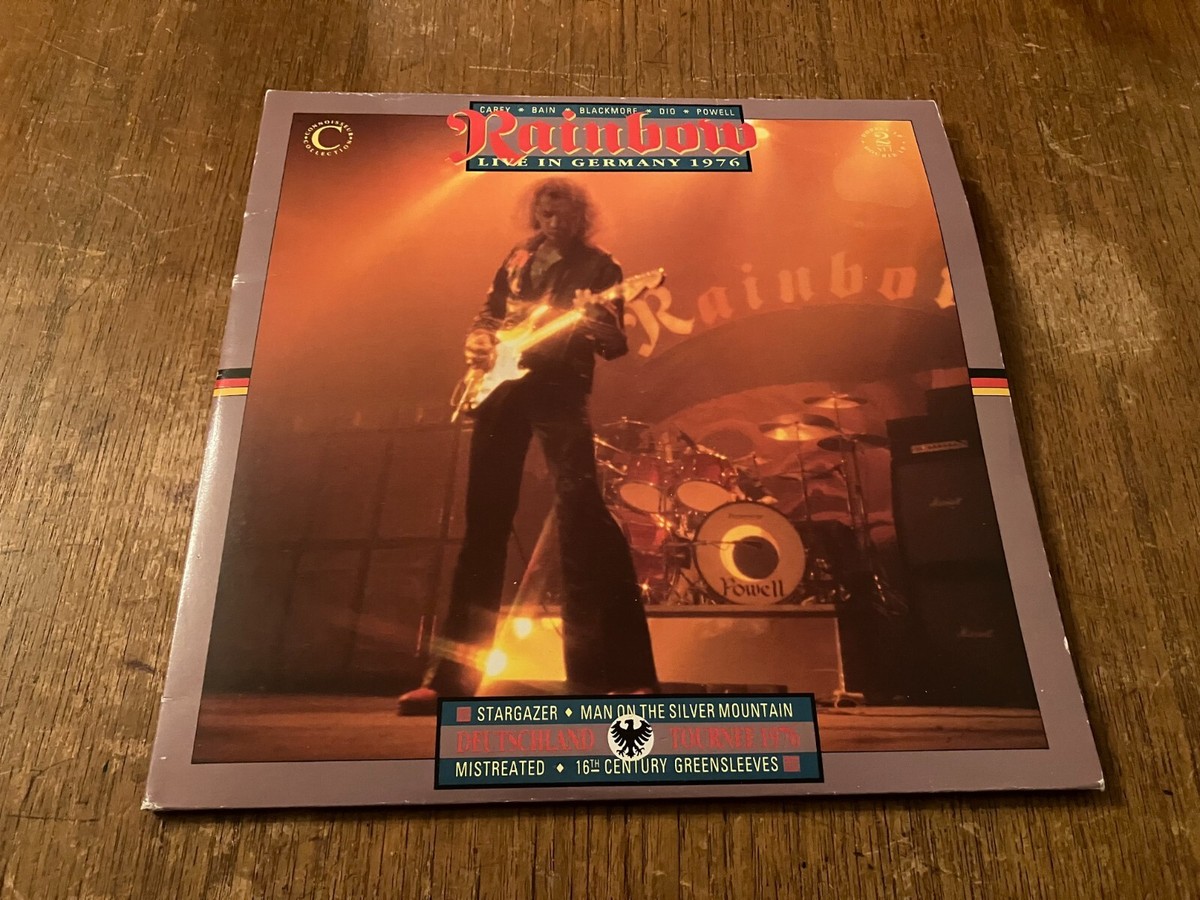 RAINBOW Live In Germany 1976 2-LP UK Gatefold Vinyl 1990 RARE Deep