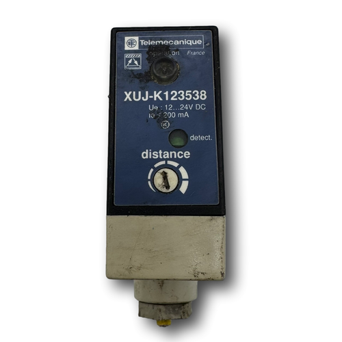 Sensore Fotoelettrico Telemecanique XUJ-K803538 - 24 VDC - Usato Funzionante