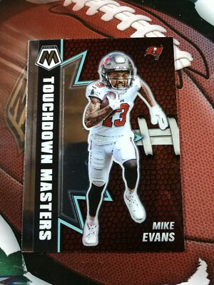 MIKE EVANS 2021 NFL Panini Mosaic TOUCHDOWN MASTERS #TM-8 Tampa Bay  Buccaneers