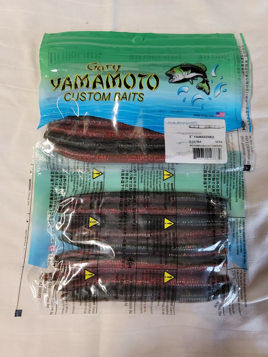 Yamamoto Senko 5" Soft Plastic Stick Bait - 10 Pack In Watermelon Violet, Original Senko Lure For Bass - View #3