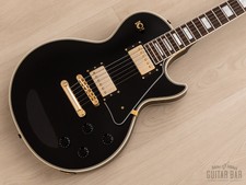 2009 Burny Rlc-85 Custom Black Beauty Electric Guitar W/ Tags, Japan Fernandes