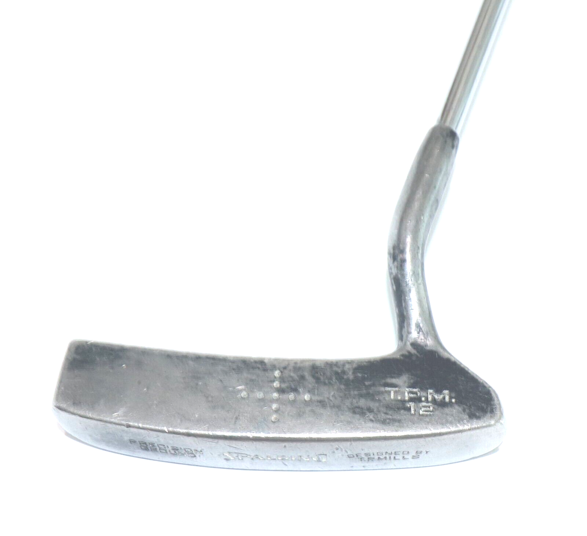 SPALDING PUTTER TPM 12 T.P. MILLS PRECISION GROUND GOLF PRIDE MEN