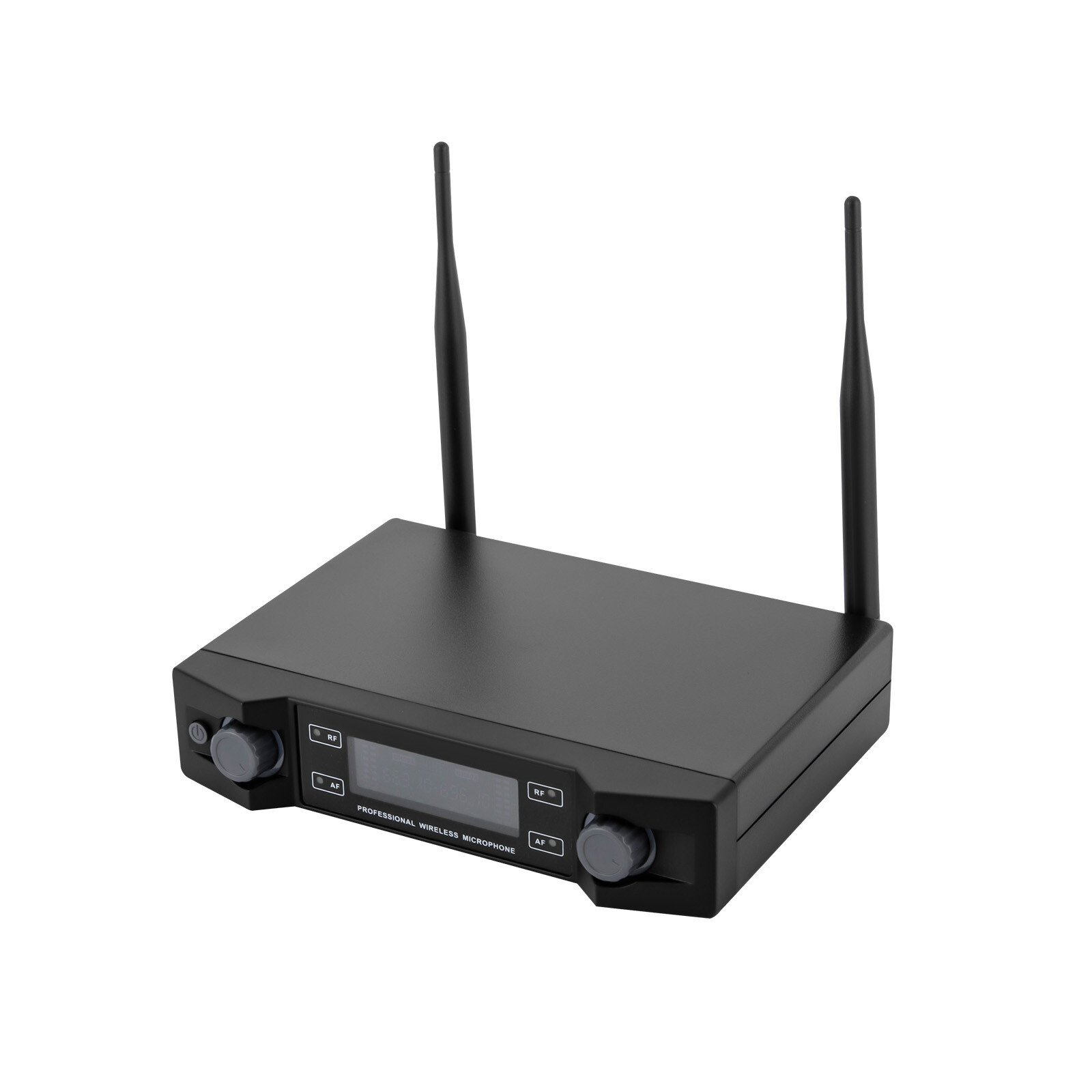 Professional Dual Wireless UHF Microphone System for Home Use