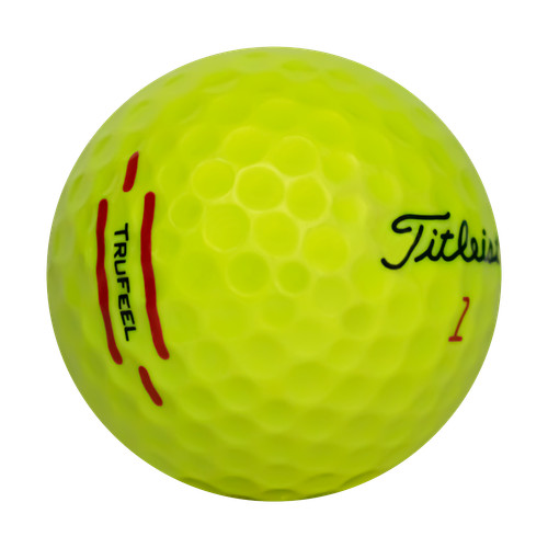 36 Pack Yellow Titleist TruFeel Used Golf Balls AAAAA 5A Mint Recycled Balls