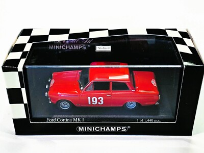 Ford Cortina MK1 Rally Monte Carlo 1963 #193 Henry Taylor - 1:43 Minichamps