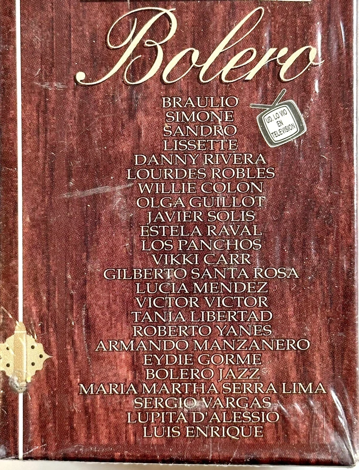 LA ESENCIA DEL BOLERO 2-Cassette Nuevo Sellado Latin Rara Musica Braulio Garcia - Image 2 of 4