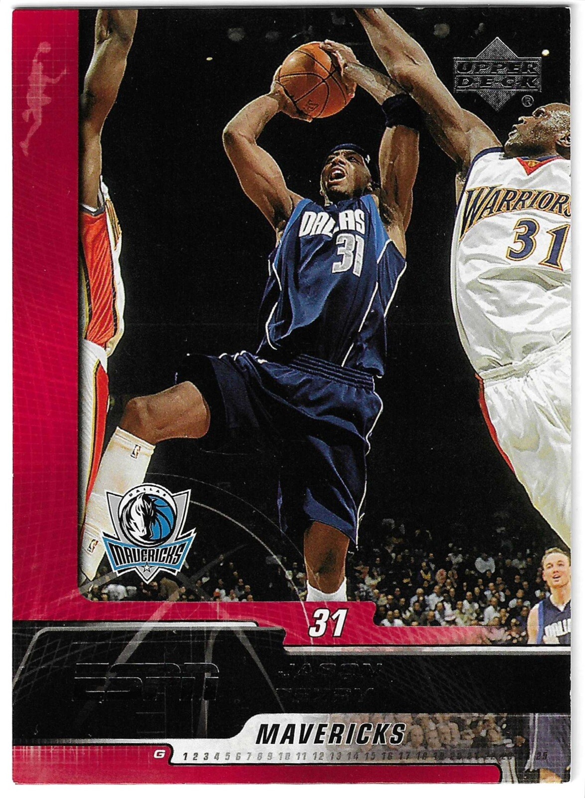 2005-06 Upper Deck ESPN Dallas Mavericks Basketball Card #17 Jason Terry