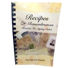 Fayetteville NC Cookbook Head To Toe Styling Salon Recipe Book Kitchen 