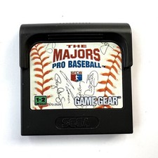 Thumbnail of ebay&reg; auction 196762046623 | The Majors Pro Baseball (Sega Game Gear) - USA Modul