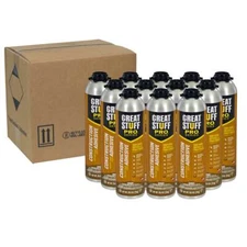 Great Stuff Pro Construction Adhesive 26.5 oz Gun Foam, 2 Cases (24 Cans Total)