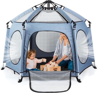 in Pop Up Foldable Outdoor Playpen UK