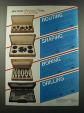Anuncio Freud Bit Sets 1986 - enrutador, modelado, Forstner