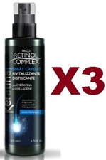 3 PZ RETINOL COMPLEX KERATINA SPRAY CAPELLI CON CHERATINA E COLLAGENE 200ML