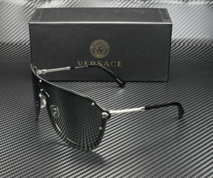 versace silver mirror sunglasses