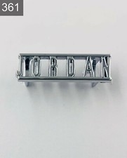Nuove Fibbia In Metallo / Chiusure A Lacci Jordan Argento 1 Pezzo