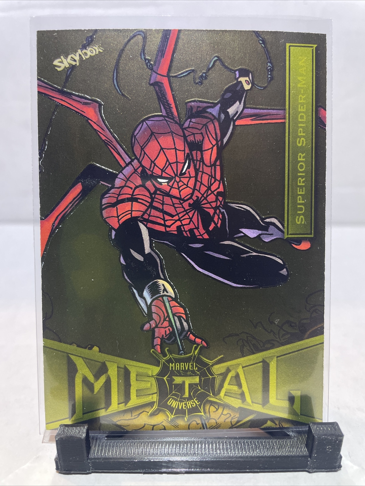 2021 2022 Marvel Metal Universe Spider-Man Gold Low - #88 Superior Spiderman