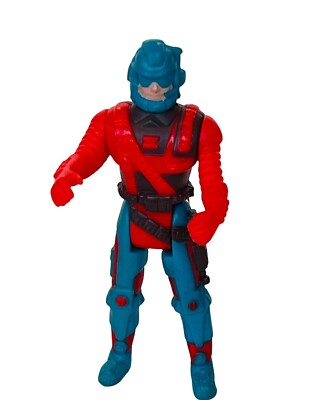 Sky Commanders mini Jack Reilly Ascender red pilot Kenner Vtg figure toy 1987