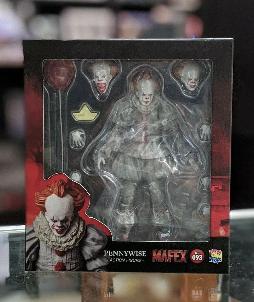 IT PENNYWISE MAFEX MEDICOM TOY ACTION FIGURE NEW UNOPENED