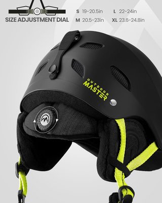 Snowboard Gear OutdoorMaster Kelvin II Ski Helmet - Snow Sport Helmet ...