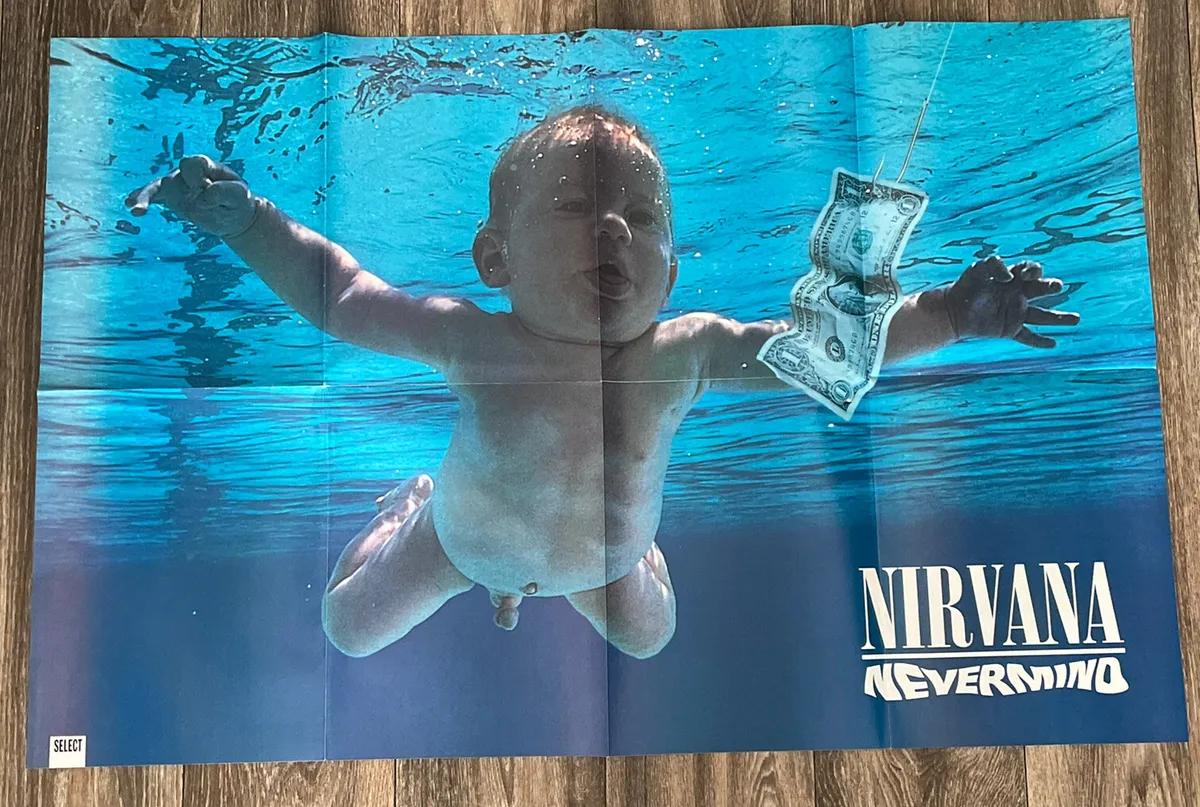 Nirvana Poster Nevermind New 24x36