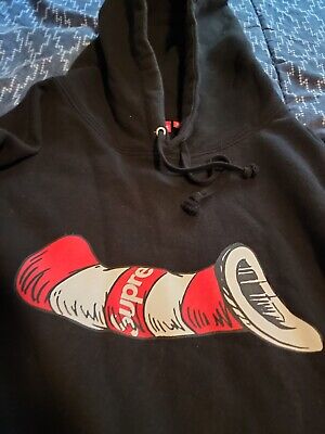 Supreme Cat in the Hat Hooded M 送料込