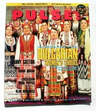 Vintage March 1991 PULSE Tower Records Magazine (Bulgarian Women's Choirs)