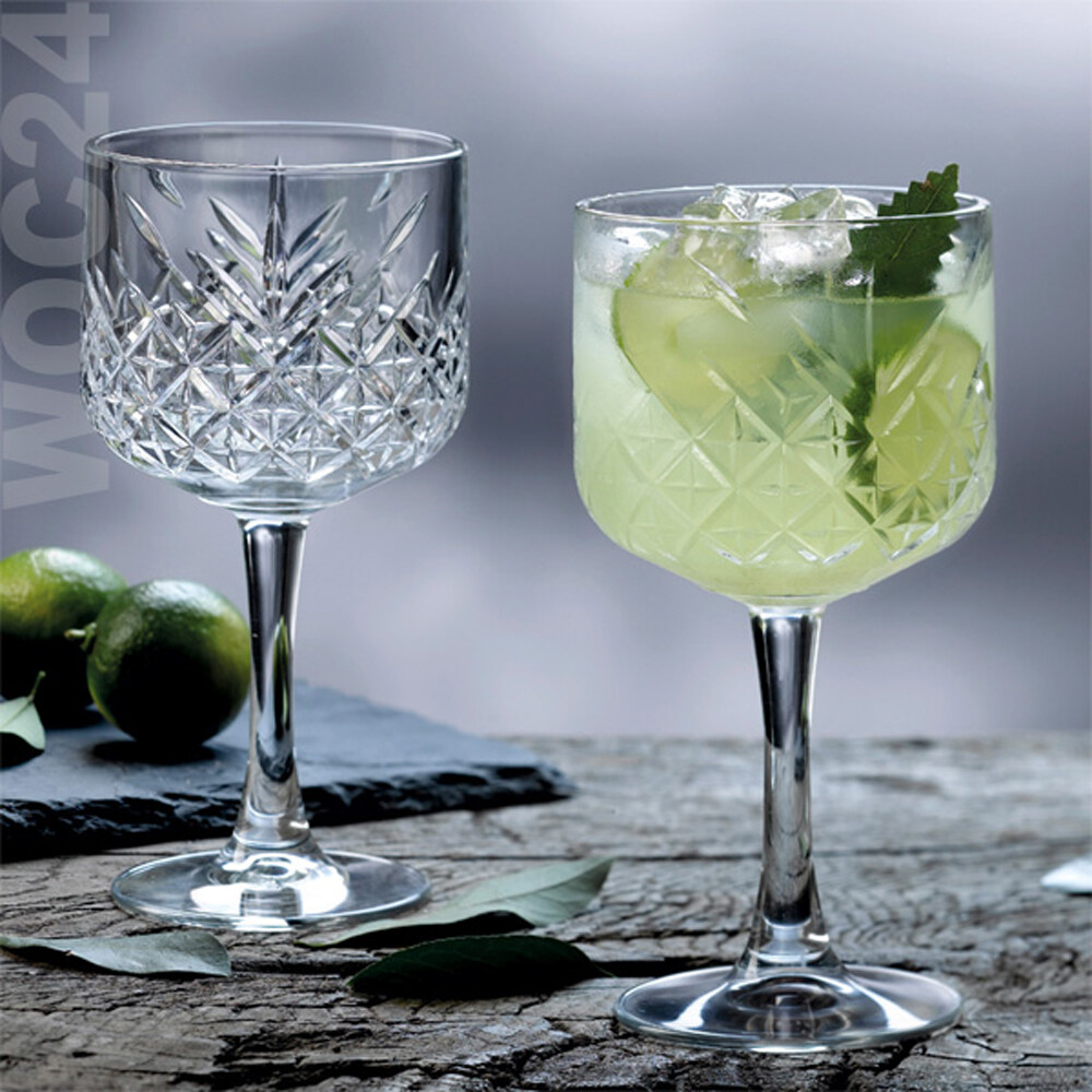 2/4/6 x Cocktail Longdrink Gläser Glas für Gin Tonic Aperol Spritz Eis Wein Set