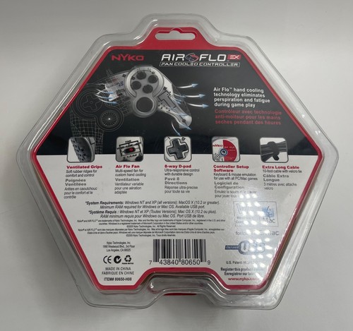 NYKO Air Flo EX Fan Cooled Controller (Sealed) - Picture 2 of 2