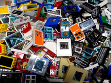 40 piece!!! Lego Windows and Doors Super Fun Lot {WASHED}