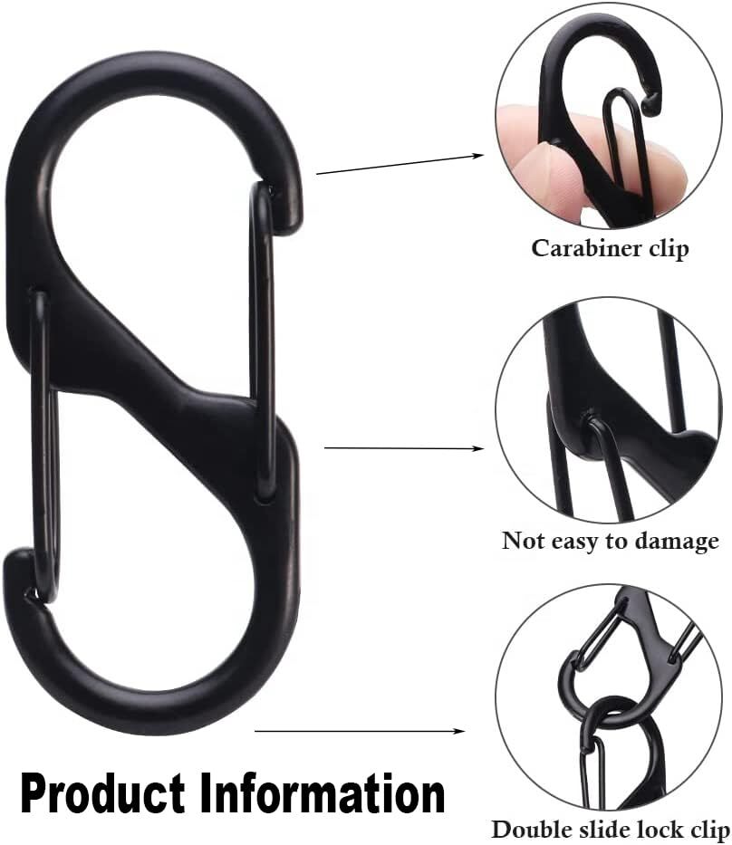NADUSEP 15pcs Zipper Clip Theft Deterrent Zipper Pull Replacement