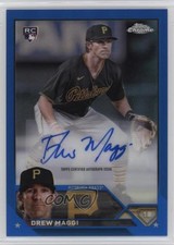 2023 Topps Chrome Update Auto Blue Refractor 12/150 Drew Maggi #AC-DM Auto 18gt