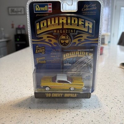 LOWRIDER Magazine  04,Die Cast 1959 Chevy Impala #187 NRFB! Excellent Revell