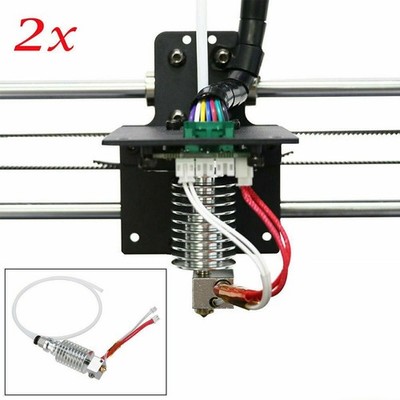 2x V5 J head Hot End 0 75mm Modul für Anycubic I3 Mega 3D Extruder Drucker 4mm/1