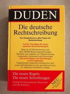 Duden: Rechtschreibung der deutschen Sprache | Guter Zustand