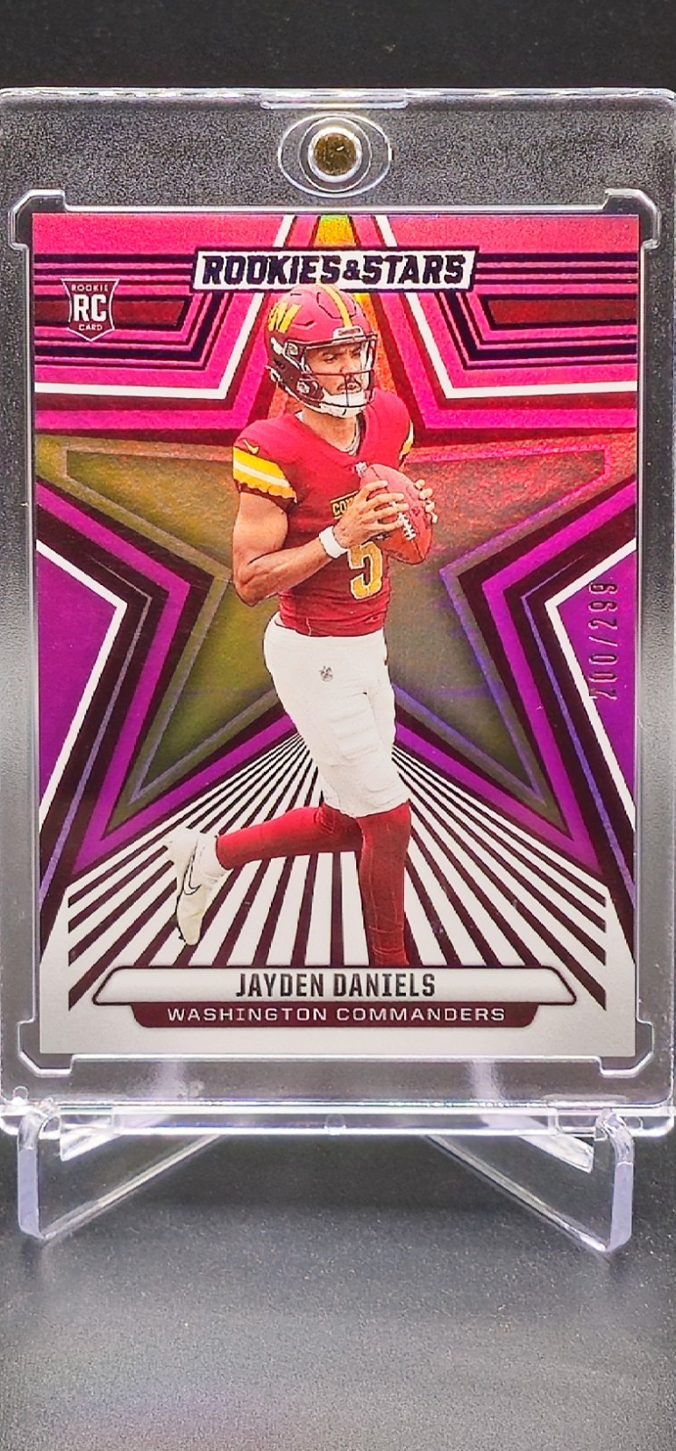 2024 Panini Rookies & Stars - Rookies Jayden Daniels #148 Purple /299 (RC)