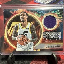 2025-26 Topps - Swish and Stitch Relics John Collins #SST-JC (MEM)