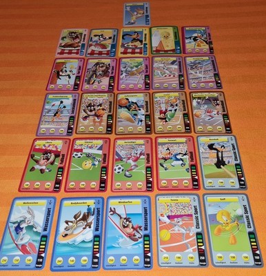 26x Looney Tunes Active Die Total Verrückte Sportarena Warner Bros.  Taz Cartoon