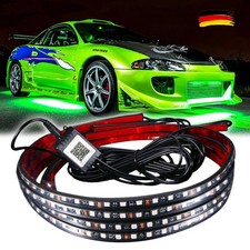 Auto Unterbodenbeleuchtung RGB Neon Underglow Atmosphäre Lichtleiste App LED DHL