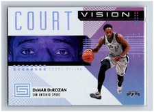 2018-19 Panini Status DeMar DeRozan Court Vision #1 Insert NBA San Antonio Spurs