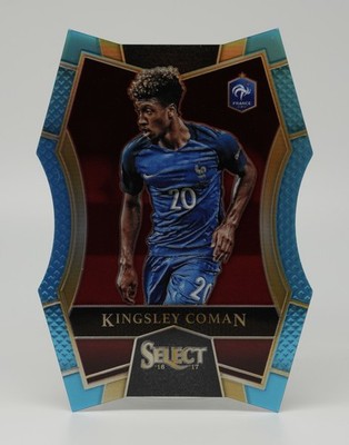 Kingsley Coman 2016 Panini Select Mezzanine Light Blue Prizm /249 France Bayern