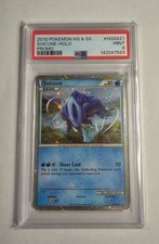 Suicune HGSS21 Holo Swirl - PSA 9 – Black Star Promo – Pokemon on eBay