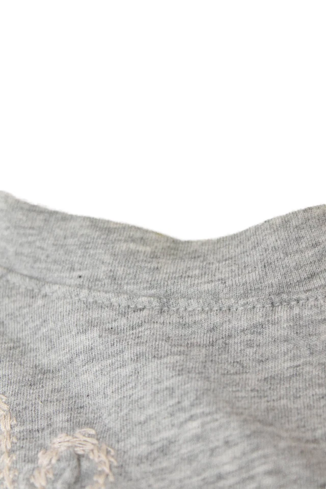 Camiseta de manga corta de algodón cuello redondo floral Johnny Was para mujer talla XS Foto 4 de 4